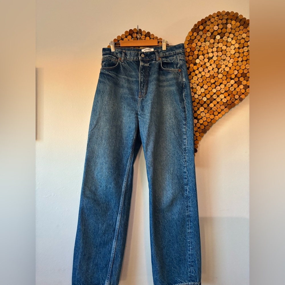 Reformation Abby High Rise Straight jeans in Lanier size 29